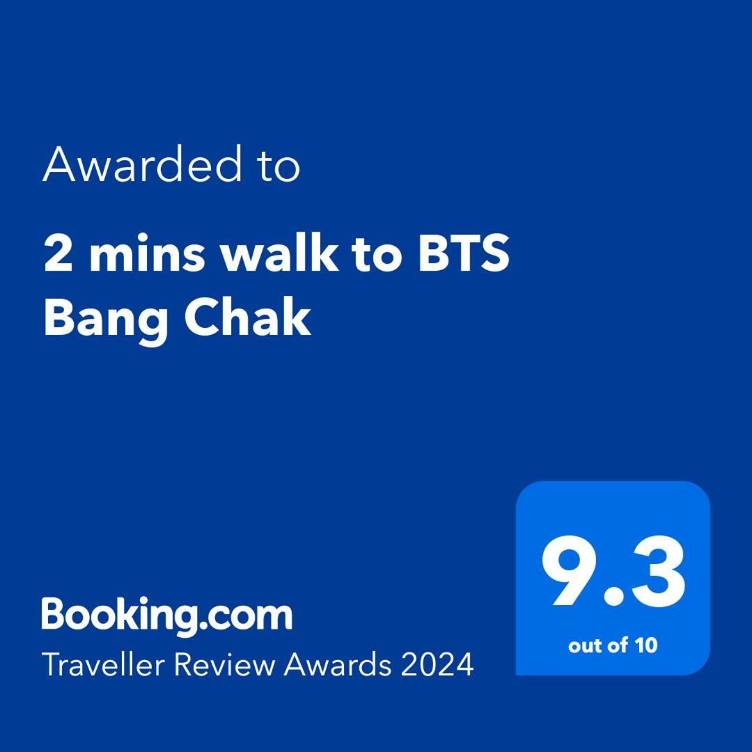 Appartement 2 Mins Walk To Bts Bang Chak à Bangkok Extérieur photo